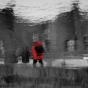 Photographie abstrait pareidolie artistique reflet eau